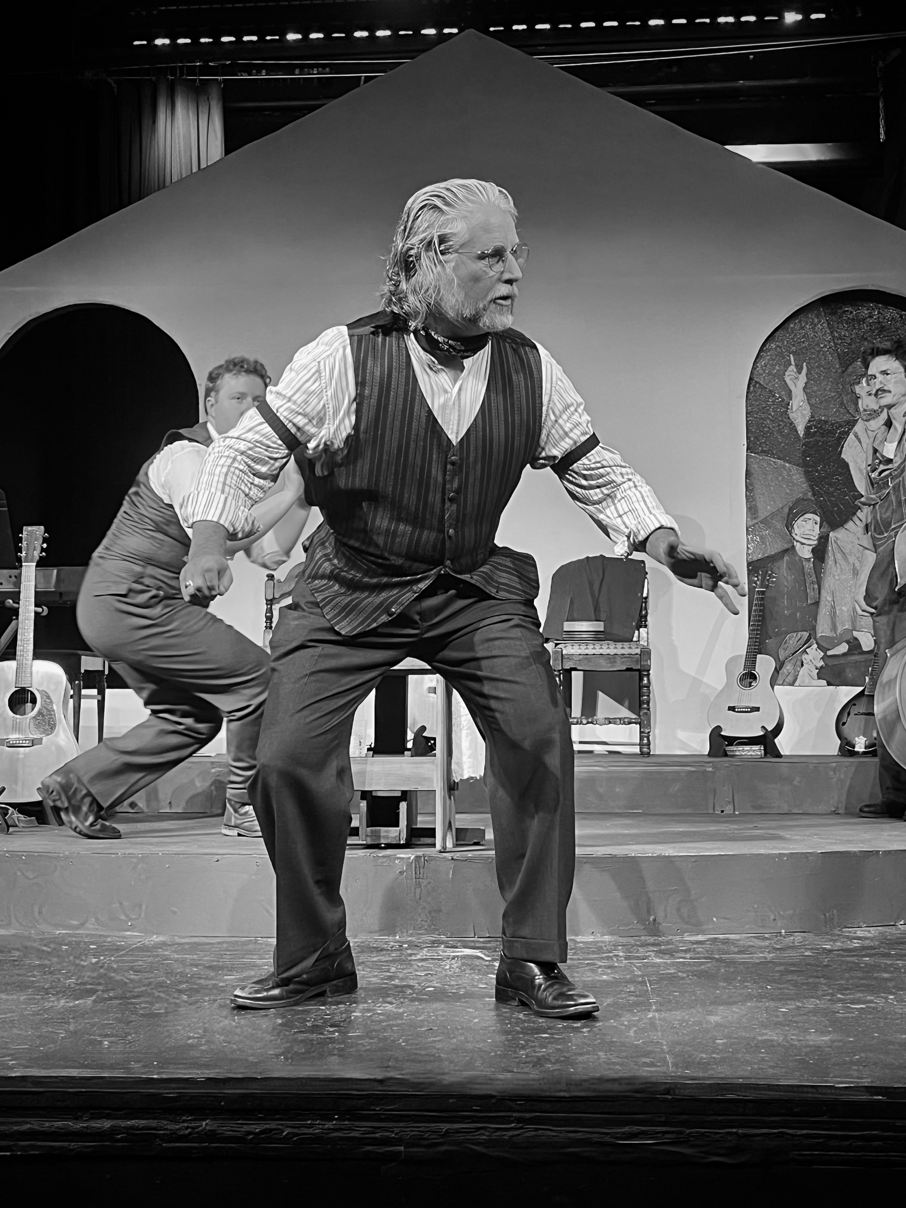 Mark Hodgdon on stage